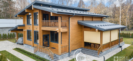 Проект двухэтажного дома Тарту в стиле модерн - фото 8 на сайте Holz House